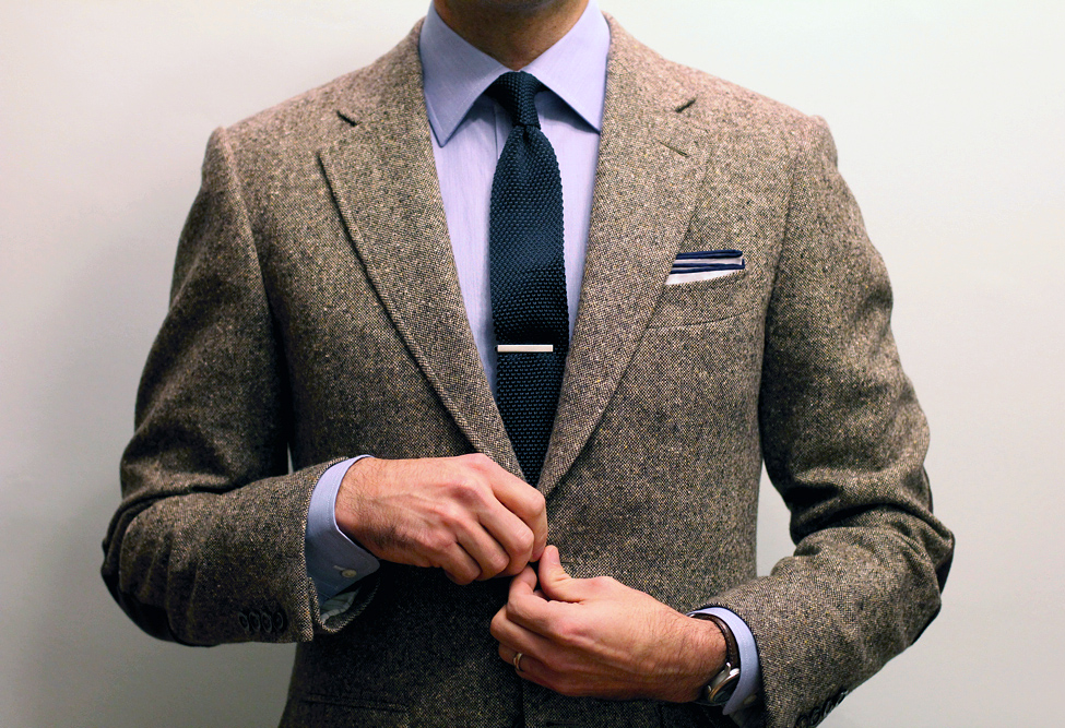 How To Wear A Tie Bar He Spoke Style