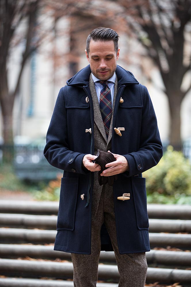 Duffle Coat for Men - Men's Winter Coat Styles - He Spoke Style