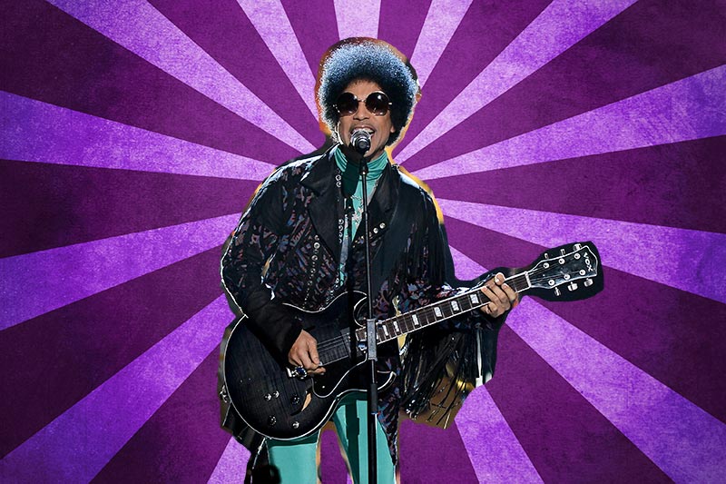 Prince Playing While My Guitar Gently Weeps He Spoke Style