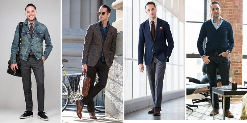 fall men's business casual