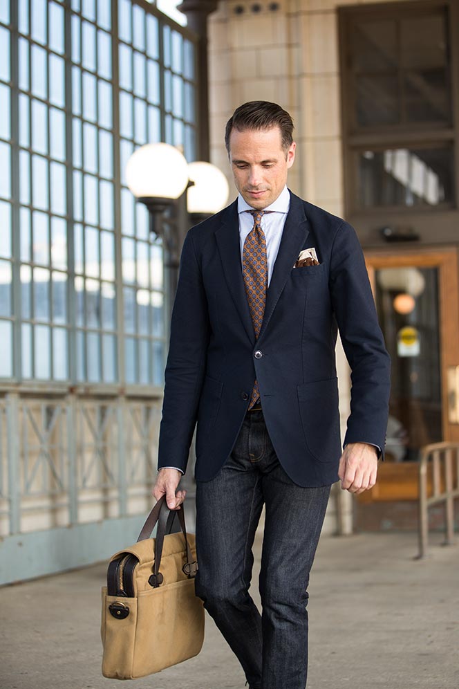 business casual with jeans mens