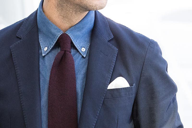 business casual tie