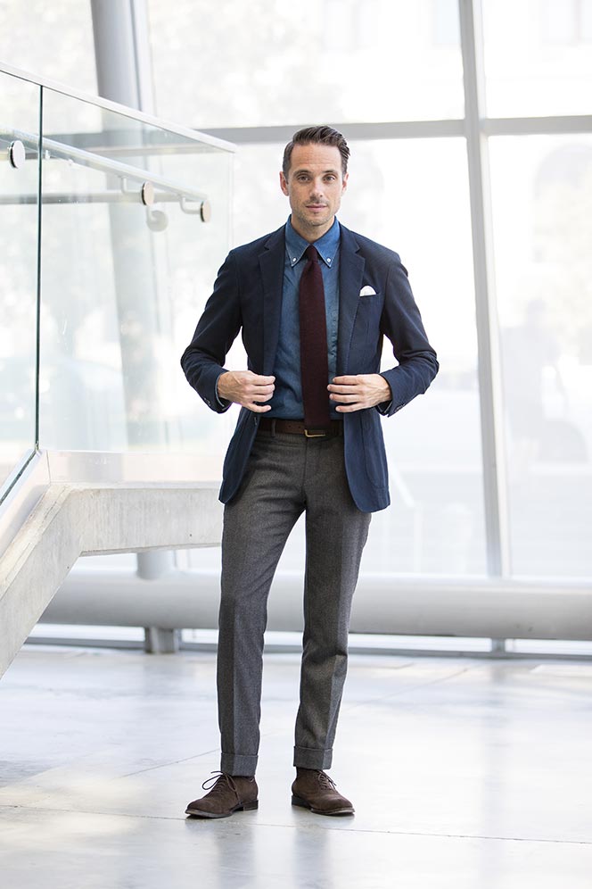 business casual dress for men