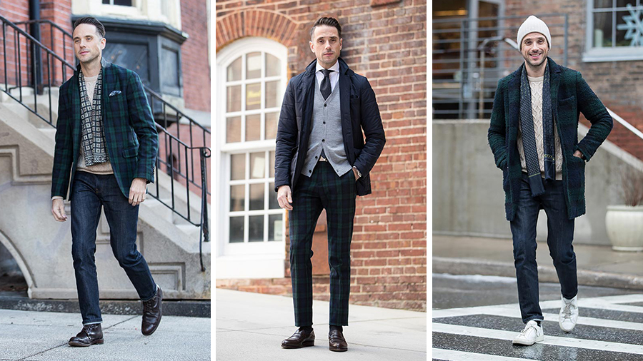men's outfits for office christmas party