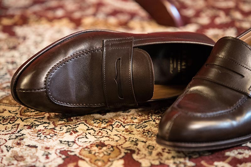 old fashioned penny loafers
