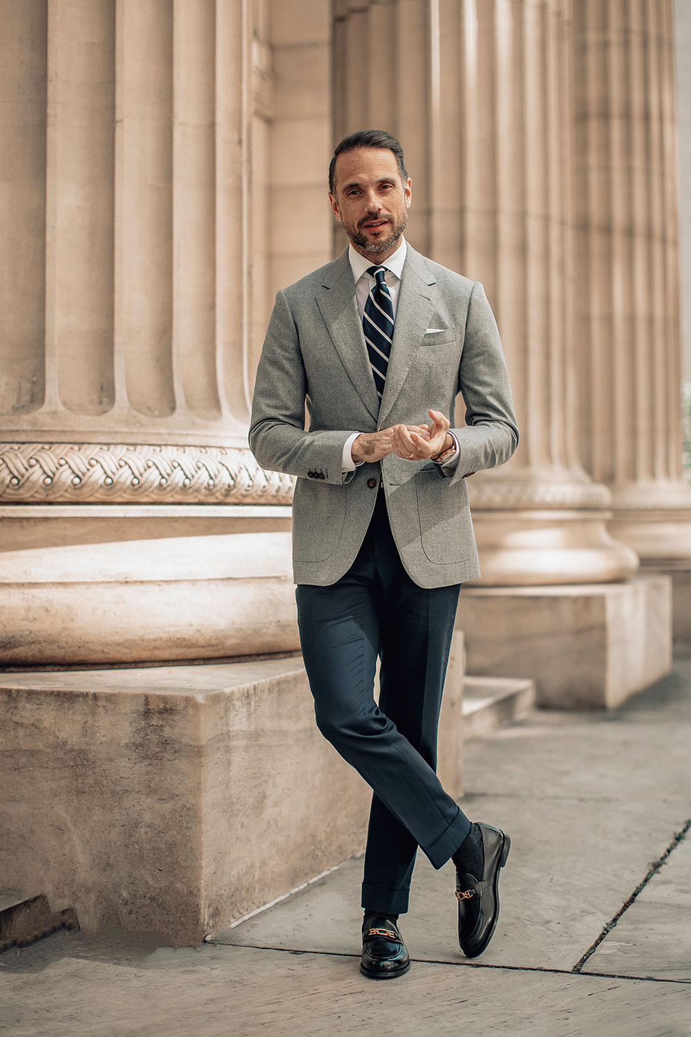 How To Do "Relaxed Business" This Fall | He Spoke Style