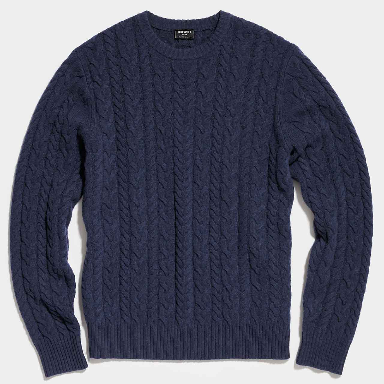best-navy-blue-fisherman-sweater-men-2022 | He Spoke Style