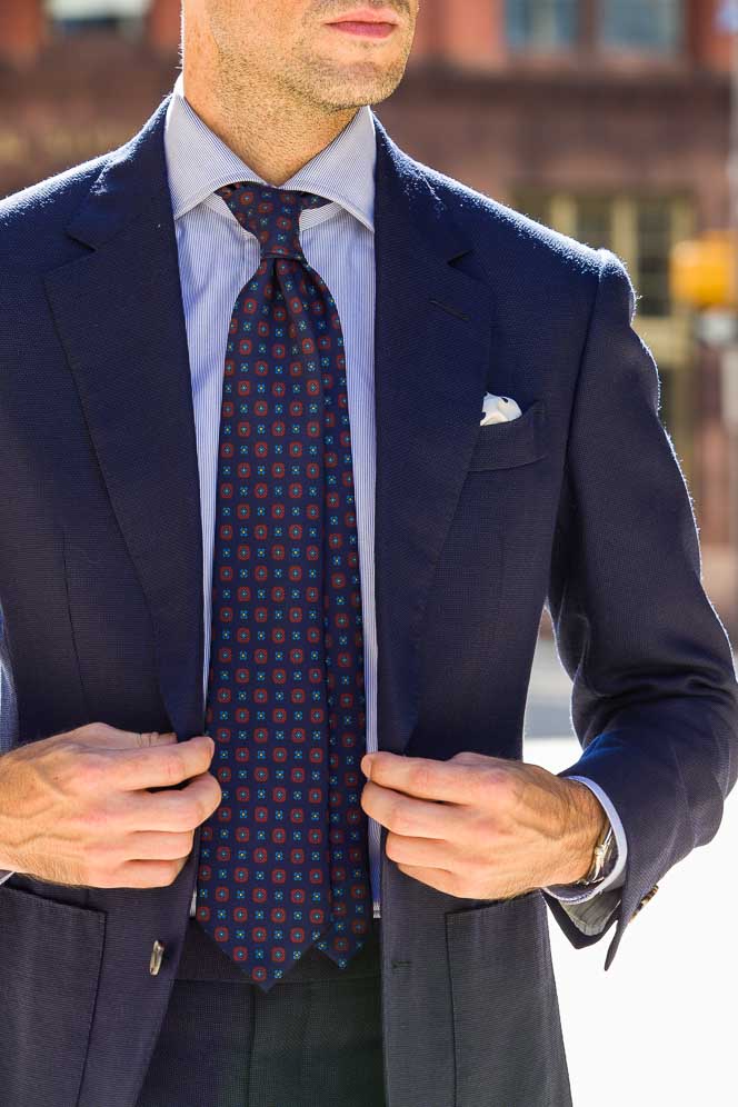 how-to-wear-navy-suit | He Spoke Style