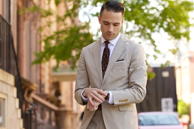 The Essential Khaki Suit, Part 1 - He Spoke Style