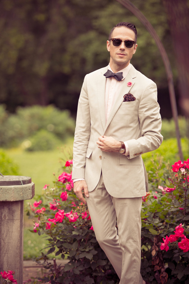 garden wedding mens attire
