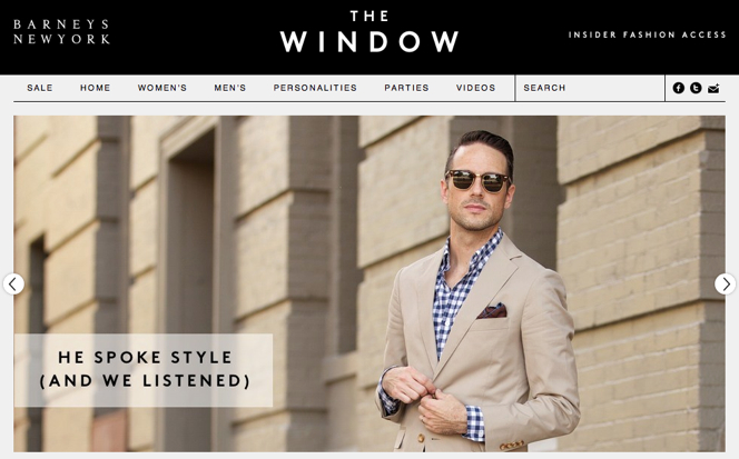 He Spoke Style for Barneys New York - He Spoke Style