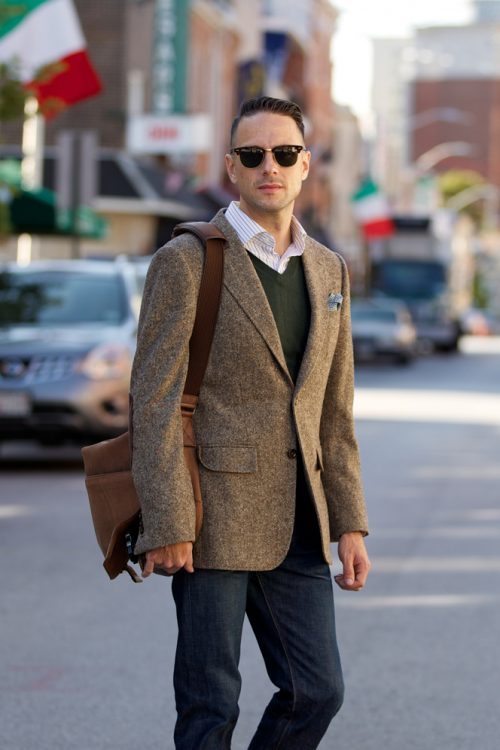 Tweed Blazer Fall Essentials - He Spoke Style