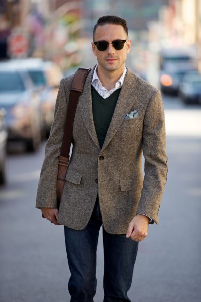 Tweed Blazer Fall Essentials - He Spoke Style