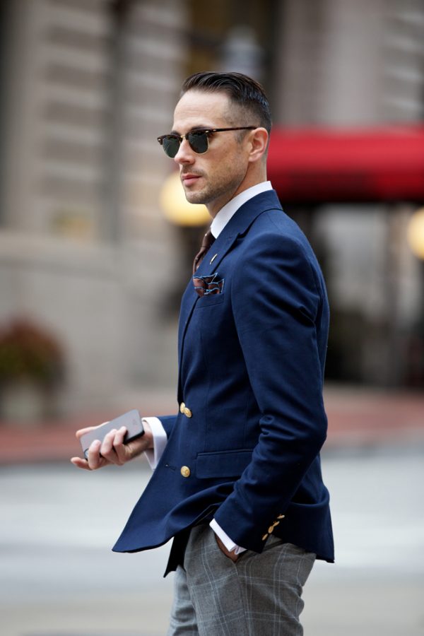 Plaid Suit, Pants Separate | He Spoke Style