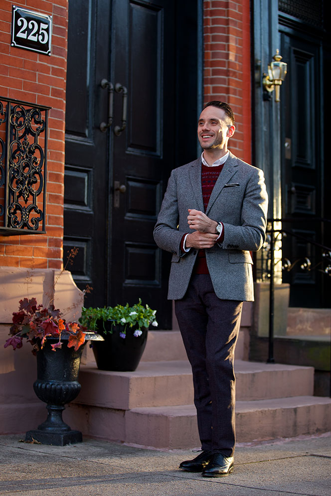 How To Dress for a Holiday Party - He Spoke Style