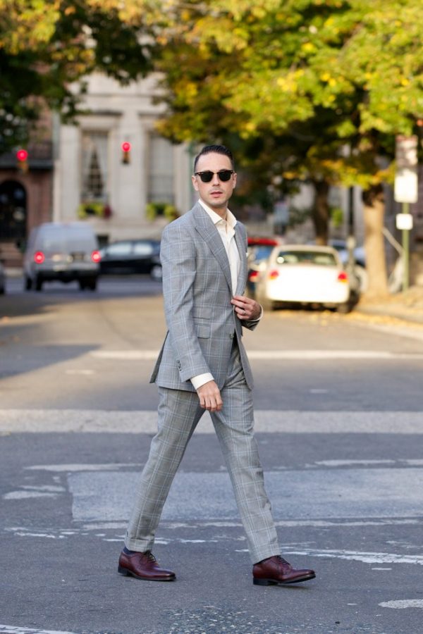 Plaid Suit Simple | He Spoke Style