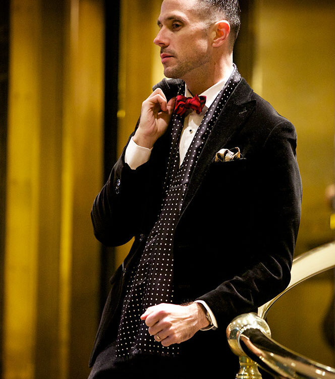 Velvet Blazer: Black Tie - He Spoke Style