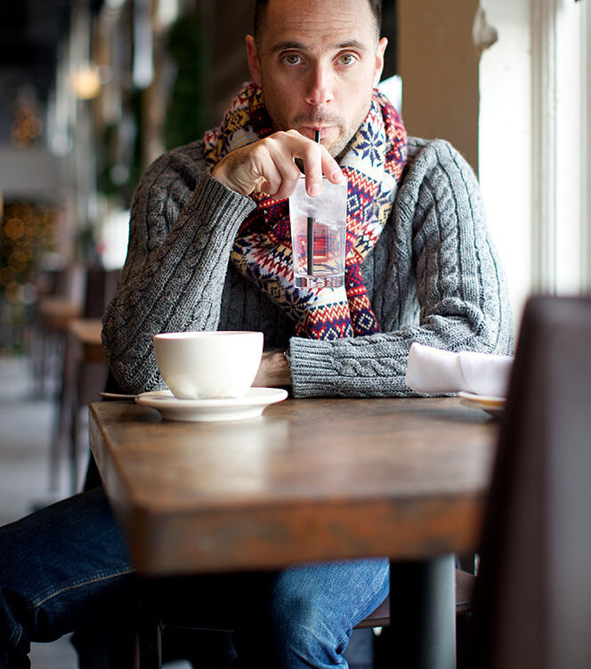 Fair Isle Scarf Ascot - He Spoke Style