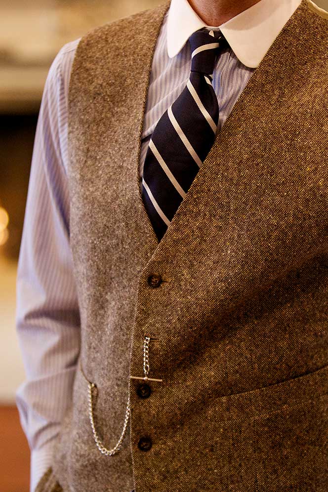 Tweed Waistcoat - He Spoke Style