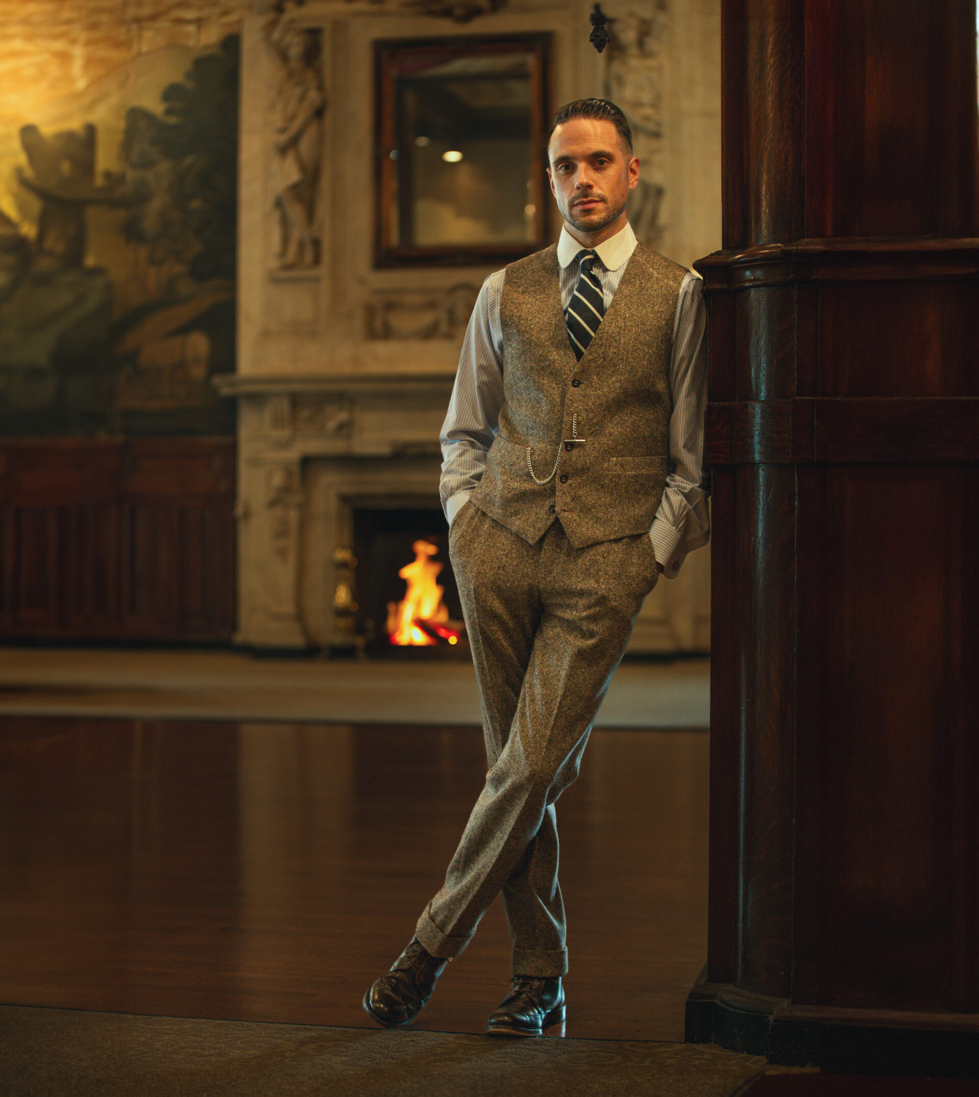 The Brown Tweed Suit, He Spoke Style