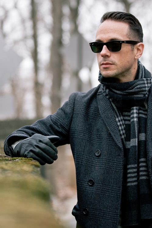 Wintry Mix - Dressing For Winter in Black and Grey - He Spoke Style