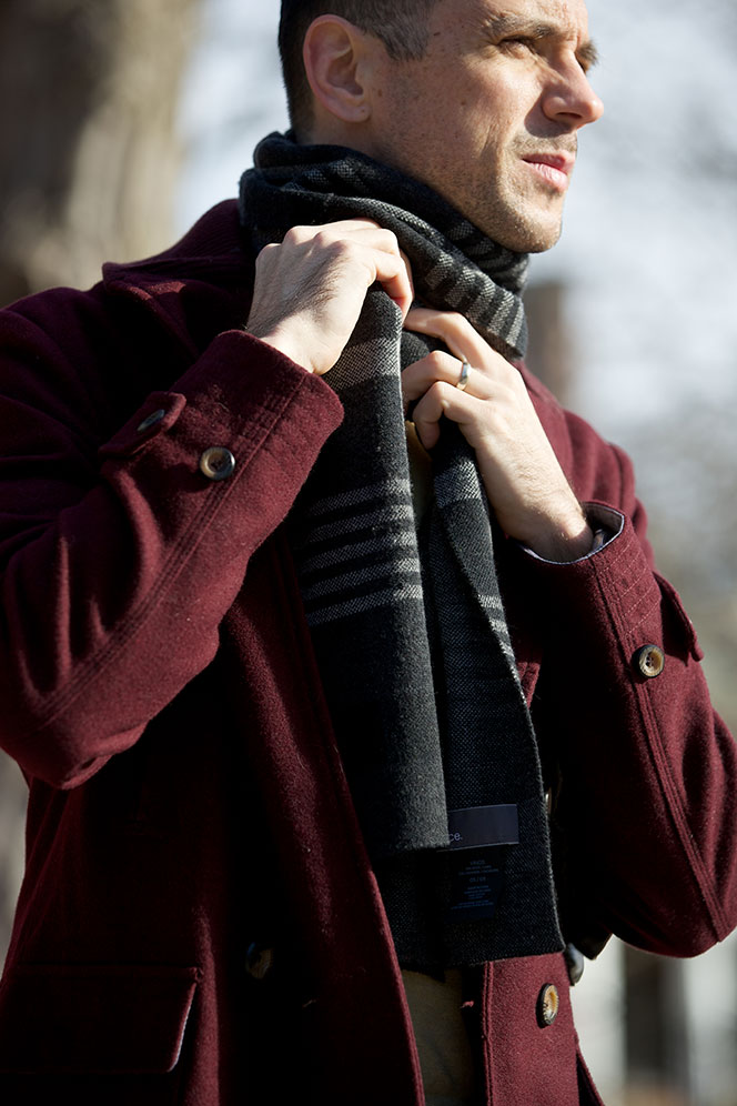 How To Tie a Long Scarf - He Spoke Style