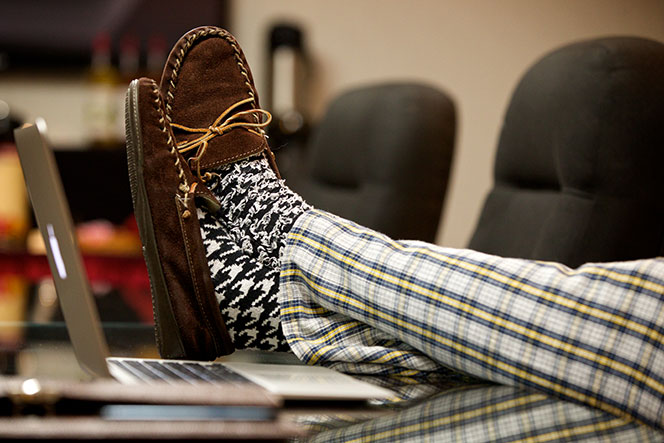 Trend Watch: Pajamas at Work - He Spoke Style
