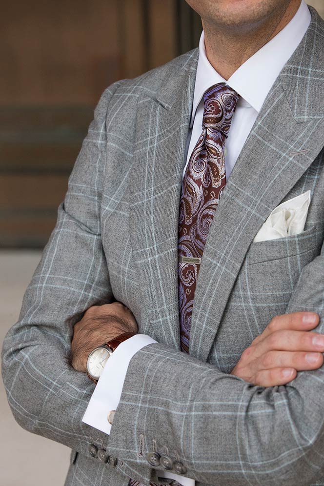 Mixing Up Bold Patterns: Plaid and Paisley - He Spoke Style