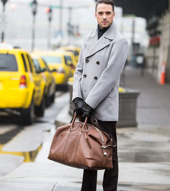 Leather Travel Carry-On Duffle Bag - He Spoke Style