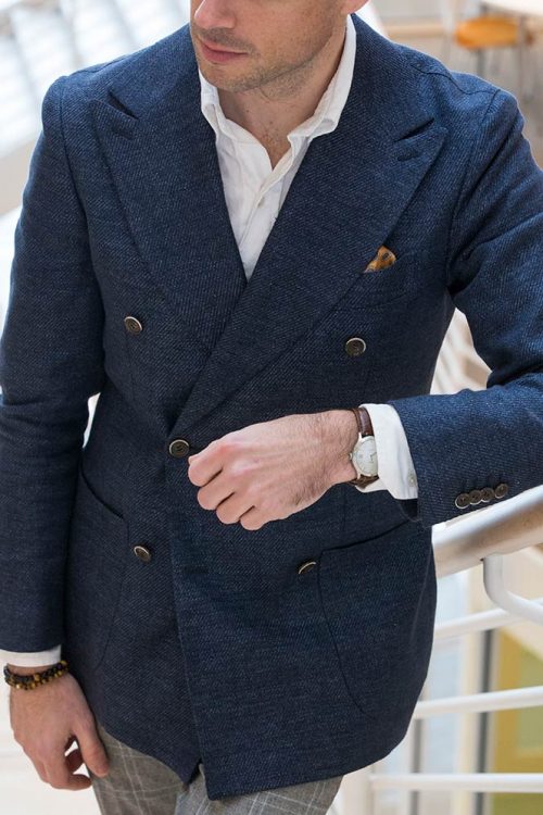 Everyday Dapper: Double-Breasted Blazer | He Spoke Style