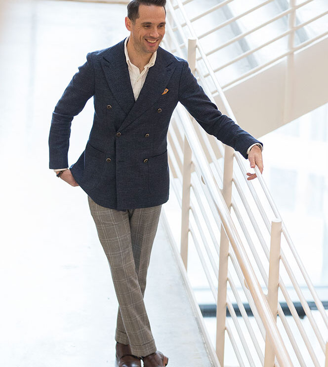 Casual Double Breasted Blazer - He Spoke Style