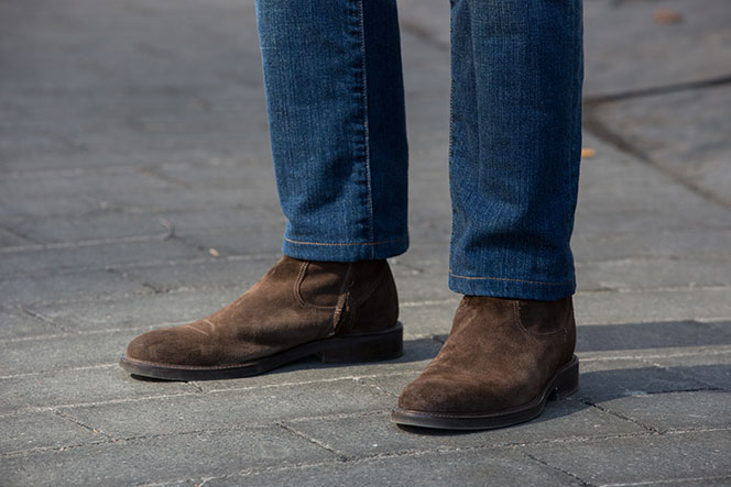 Brown Suede Boots - He Spoke Style