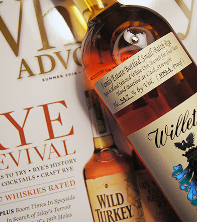 Willett 2 Year Rye Whiskey Review - He Spoke Style