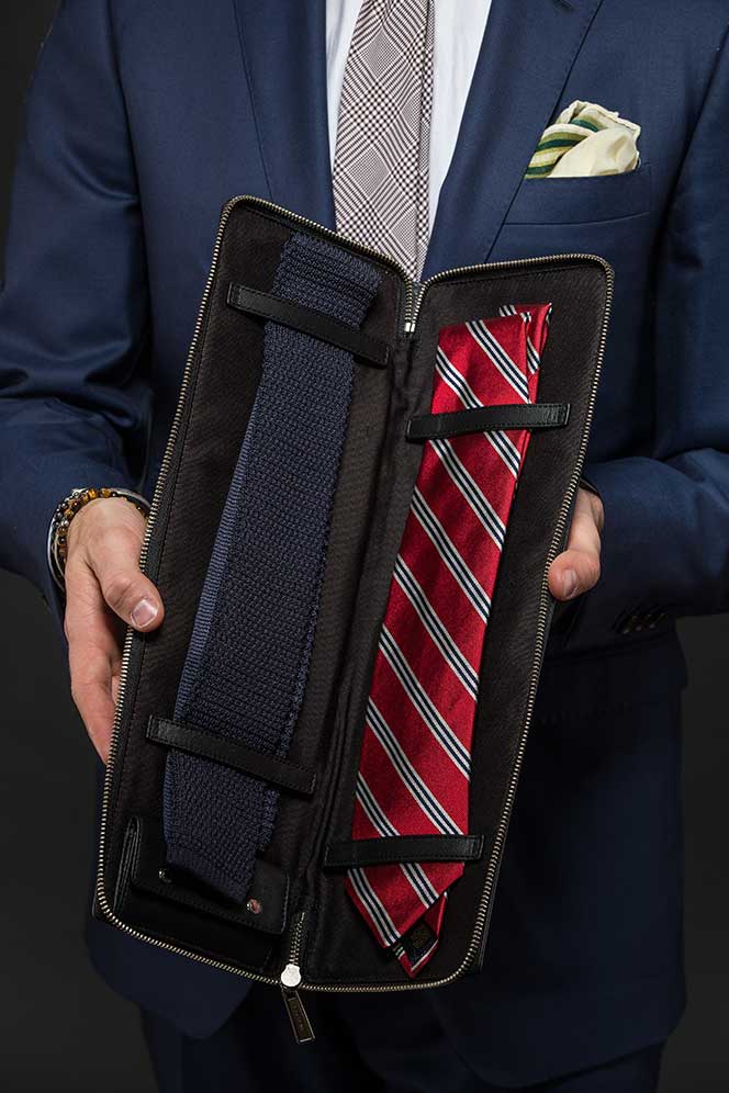 How To Pack Ties for Travel - He Spoke Style
