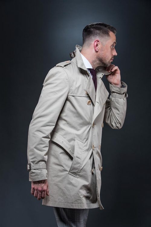 How To Belt a Trench Coat | He Spoke Style