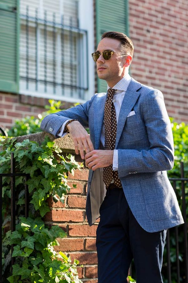 New Summer Classic: Light Blue Blazer | He Spoke Style