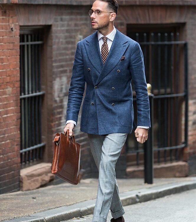 Suitsupply Double Breasted Blazer - He Spoke Style