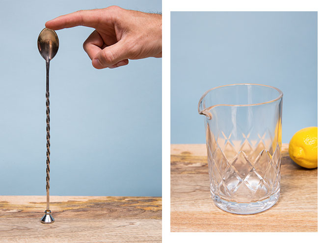 Bar Spoon Mixing Glass - He Spoke Style