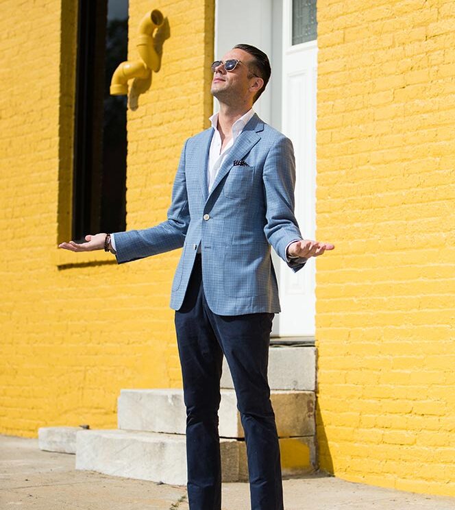 Saks Blazer Common Project Sneakers - He Spoke Style