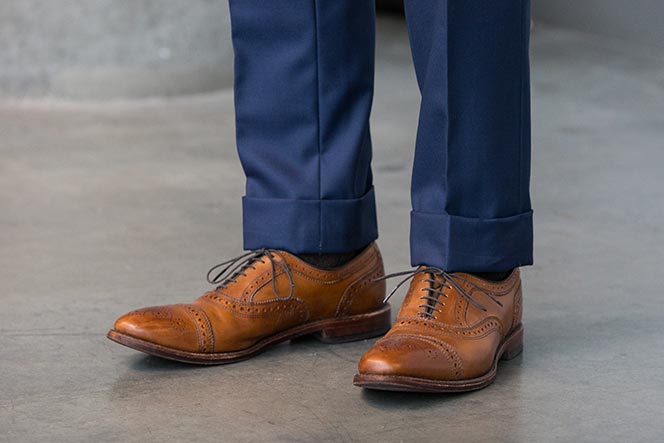 Allen Edmonds Strand Cap Toe Shoes - He Spoke Style