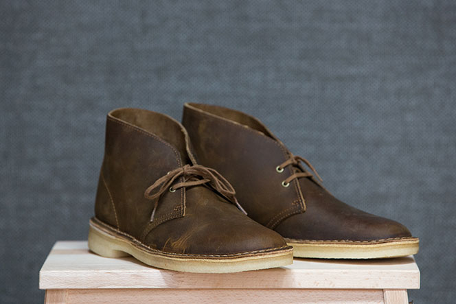 Best Fall Boots for Men Brown Leather Chukka Boot Clarks Desert Boot - He Spoke Style