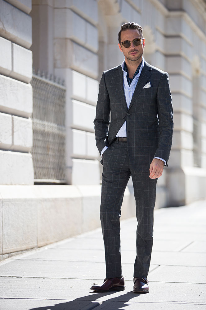 Wearing an Ascot or Cravat - Fall Outfit Ideas - He Spoke Style
