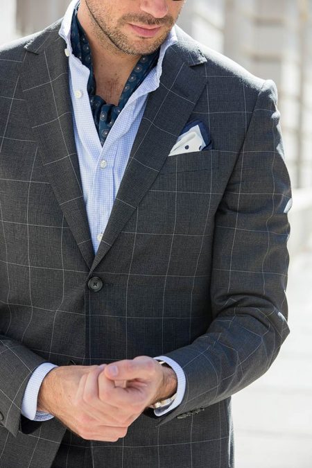 Wearing an Ascot or Cravat - Fall Outfit Ideas - He Spoke Style