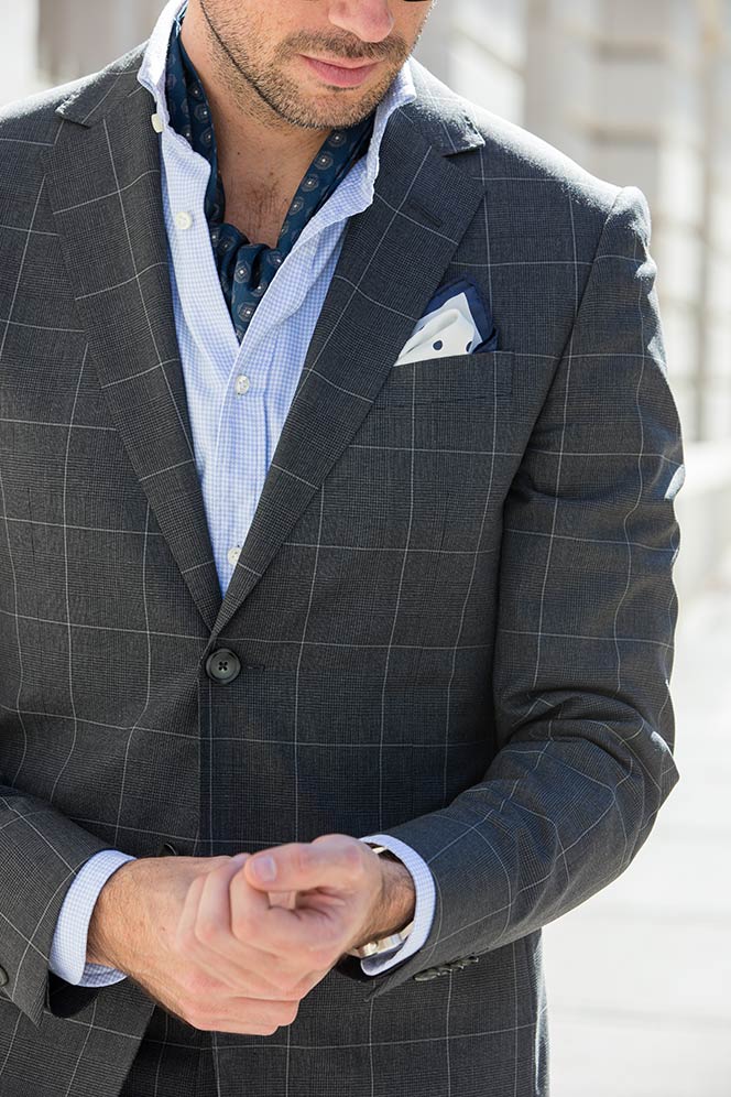 Men's Ascot Cravat Scarf Tie - He Spoke Style