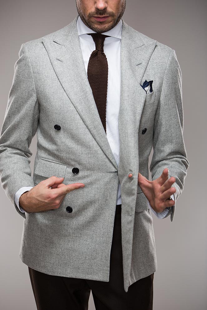 Do Not Button a Double-Breasted Suit Jacket Like This
