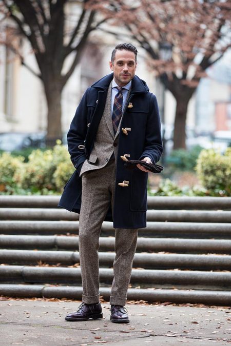 Duffle Coat for Men - Men's Winter Coat Styles - He Spoke Style