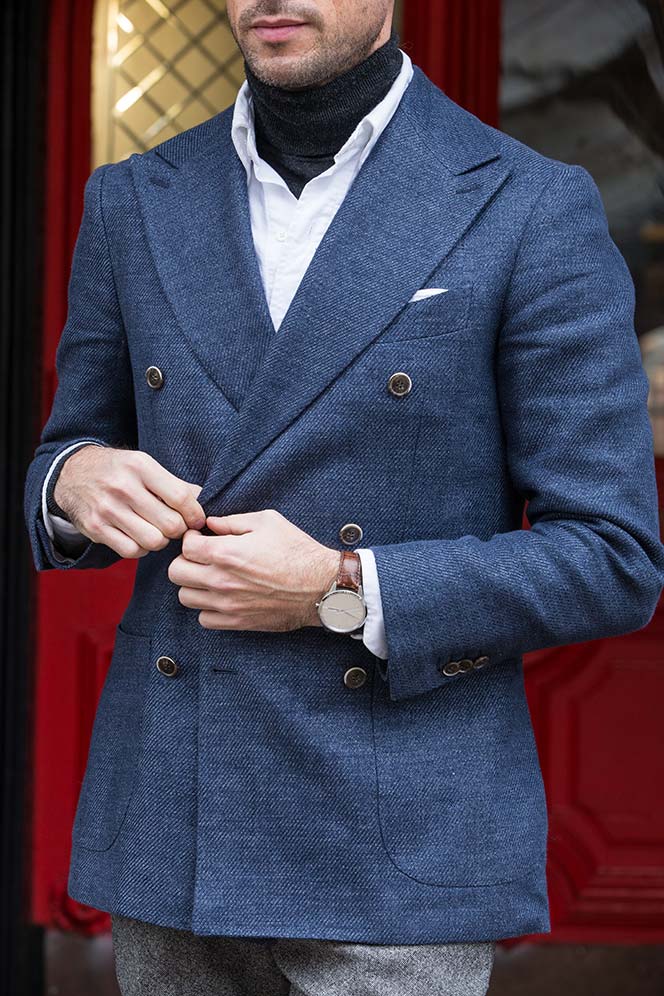 mens-turtleneck-sweaters-under-shirts-blue-double-breasted-blazer-styling-outfit-idea-winter-2016