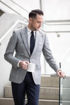 The Plaid Blazer: Spring Business Casual Outfit - He Spoke Style