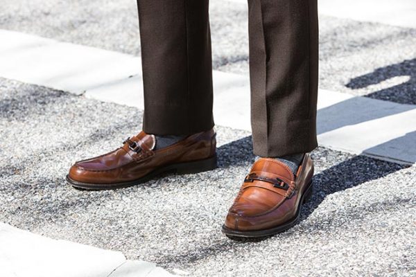 Transitional Tones: Tan Double-Breasted Blazer | He Spoke Style