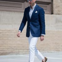 Fall Business Casual: Cardigan as Blazer - He Spoke Style